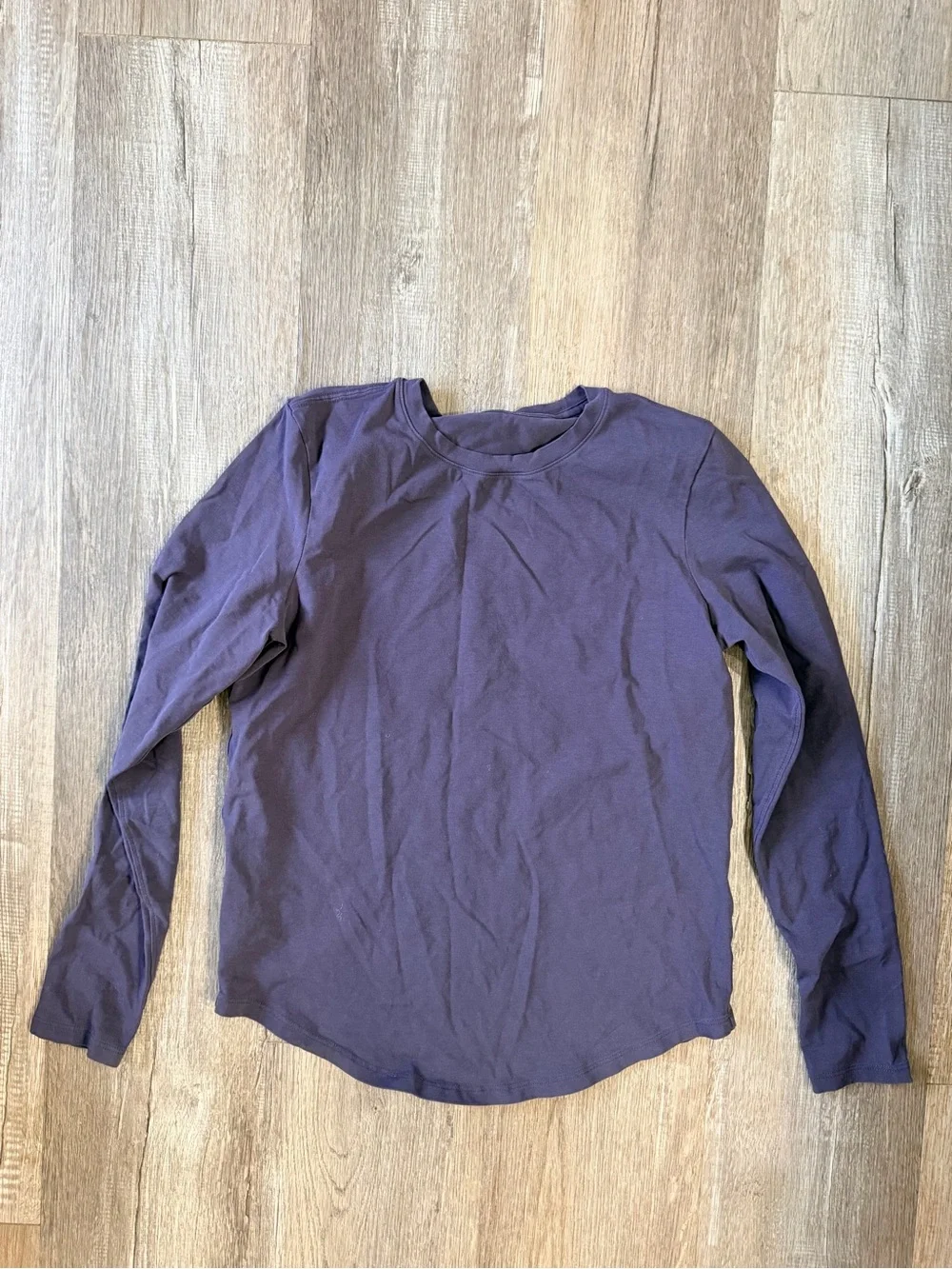 LULULEMON Long Sleeve Crew Neck Top - Atmospheric Purple
